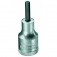 Soquete com ponta allen 6 mm encaixe 1/2 Soquete com ponta allen 6 mm encaixe 1/2