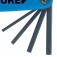 Jogo de chave allen em armao 2 a 8 mm com 7 peas - 42SCL