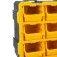 Organizador plástico com 9 compartimentos - OPV 090