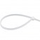 Abraçadeira de nylon branca 3,6 x 200 mm com 100 peças Abraçadeira de nylon branca 3,6 x 200 mm com 100 peças