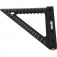 Esquadro tri�ngular de alum�nio para carpintaria 120 mm
