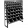 Estante metálica com 49 gavetas pretas n°3 / n°5 / n°7 Estante metálica com 49 gavetas pretas n°3 / n°5 / n°7