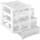 Organizador pl�stico com 3 gavetas - OPV 0271