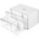 Organizador pl�stico com 4 gavetas - OPV 0234