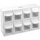 Organizador plstico com 8 gavetas - OPV 0305