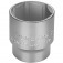 Soquete sextavado 34 mm encaixe 1/2