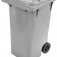 Cesto de lixo tipo gari 240L com rodas de 200mm - C240CZ