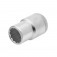 Soquete estriado 10 mm encaixe 1/2 Soquete estriado 10 mm encaixe 1/2