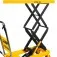 Mesa hidráulica pantográfica capacidade 350 Kg com roda de PU - MPP 352