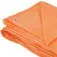 Lona de polietileno 7 x 4 m 100 micra laranja