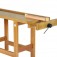 Bancada para marceneiro 1,60 x 0,55 x 0,90 m com 2 morsas - RLLMAD160