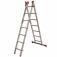 Escada de alumnio extensvel 2,12 x 3,18 m 2 x 7 degraus - ESC0616