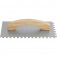 Desempenadeira de aço dentada 250 x 120 mm Desempenadeira de aço dentada 250 x 120 mm