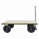 Carro plataforma com tampo em madeira capacidade de 600 kg - MP-600