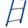 Escada plataforma fibra de vidro 7 degraus 2,4 m com rodas e corrimão - PAF240 Escada plataforma fibra de vidro 7 degraus 2,4 m com rodas e corrimão - PAF240