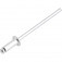 Rebite de repuxo em alumnio 3,2 mm x 8 mm com 100 peas