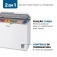 Freezer e Refrigerador Horizontal 308L branco - FHZ-01-W320  110V