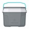 Caixa térmica 20 litros cinza plus com verde litoral - SUV 20L Caixa térmica 20 litros cinza plus com verde litoral - SUV 20L