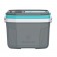 Caixa térmica 20 litros cinza plus com verde litoral - SUV 20L Caixa térmica 20 litros cinza plus com verde litoral - SUV 20L
