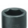 Soquete sextavado de impacto 19 mm com encaixe de 1/2