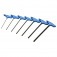 Jogo de chave allen cabo T 2,5 a 10 mm 7 pe�as - 42T-7M