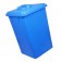 Cesto coletor de lixo 100L tampa flip top sem adesivo - CD12AZ