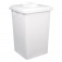 Cesto coletor de lixo 100L tampa flip top sem adesivo - CD12BR
