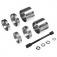 Conjunto extrator e instalador da bucha coxin inferior - 161013 Conjunto extrator e instalador da bucha coxin inferior - 161013