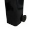 Cesto de lixo gari 120L sem adesivo com rodas de 200mm - C120PR