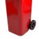 Cesto de lixo gari 120L sem adesivo com rodas de 200mm - C120VM