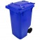 Cesto de lixo gari 240L com rodas de 200 mm sem pedal - C240AZ