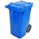 Cesto de lixo gari 240L com rodas de 300 mm sem pedal - C241AZ
