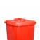 Cesto coletor de lixo 60L tampa flip top Sem adesivo - CV62VM