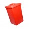 Cesto coletor de lixo 60L tampa flip top Sem adesivo - CV62VM
