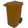 Cesto de lixo gari 240L com rodas de 300 mm sem pedal - C241MR