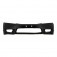Para-choque Honda Civic 2009 a 2011 com ressalto de placa dianteiro preto liso - 8060