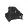 Polaina Kwid 2022 a 2025 traseiro esquerdo superior preto liso - 4019