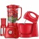 Kit Liquidificador 550W Turbo Power L-99-FR + Batedeira 400W Pr�tica B-44-R	  110V