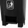 Lixeira pl�stica 18 litros com pedal