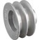 Polia de alum�nio 2 canais B 90 mm - 6684220090