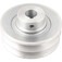 Polia de alum�nio 2 canais perfil A 100 mm com furo de 19 mm  