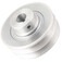 Polia de alum�nio 2 canais perfil A 100 mm com furo de 19 mm  