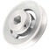 Polia de alum�nio 1 canal perfil A 100 mm com furo de 19 mm - 6677019100