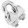 Clips para cabo em a�o inox 1/4