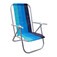 Cadeira de praia dobr�vel em 2 posi��es - CAD0041