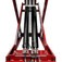 Elevador automotivo hidr�ulico pantogr�fico 3,5 T de sobrepor monof�sico vermelho - REPSI35  220V
