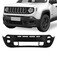 Para-choque Renegade 4x2 2016 a 2019 dianteiro inferior preto texturizado - 3600
