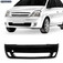 Para-choque Meriva 2002 a 2012 dianteiro preto com farol - 1651-E