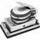 Lixadeira orbital pneumática base de 93 x 170 mm - LP 700