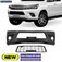 Para-choque Hilux 2015 a 2018 dianteiro preto com grade cabine dupla - 7082